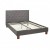 GR BED FRAME W. SLAT SYSTEM GREY